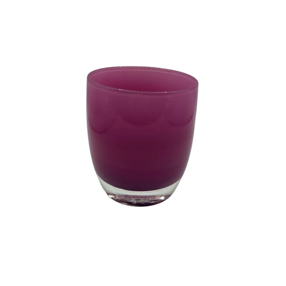 Glassybaby BFF #187 Pink‎ Ombre Votive Candle Holder Retired